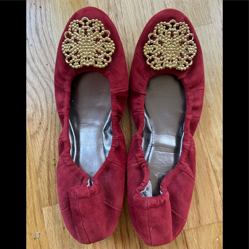 Suede Flats